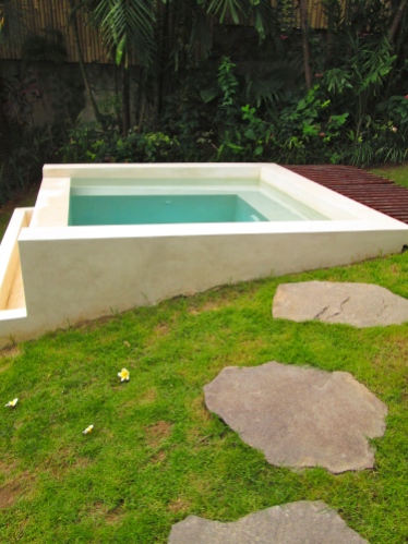Pool suite's plunge pool. Photo by: Diana O'Gilvie